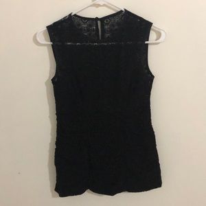 Gorgeous sleeveless Nanette Lenore lace top